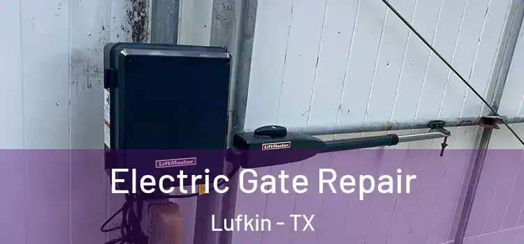 Electric Gate Repair Lufkin - TX