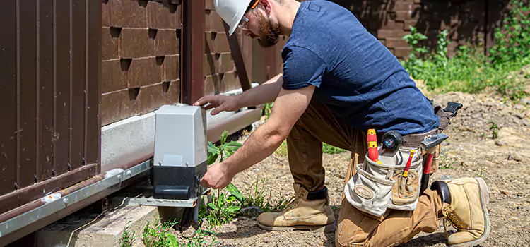 Electric Driveway Gate Installation Lufkin