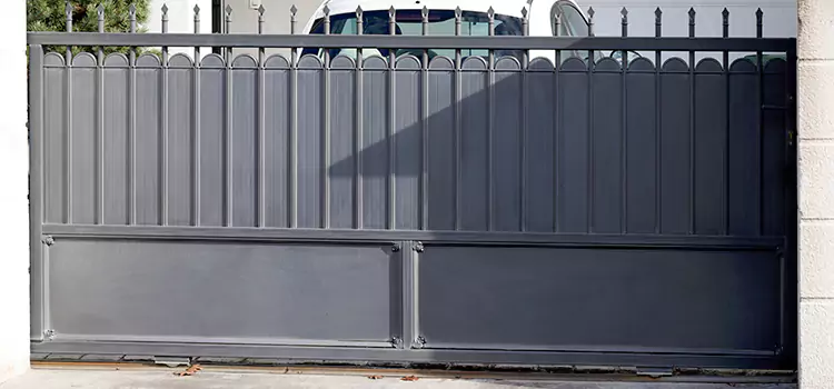 Metal Driveway Gate Installation Lufkin