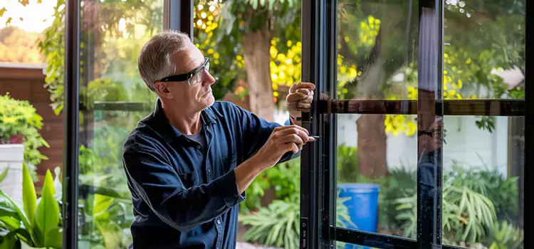 Replacing Sliding Door Lock Lufkin