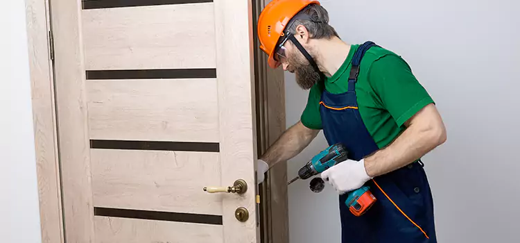 Replace Internal Door Handle with Lock Lufkin